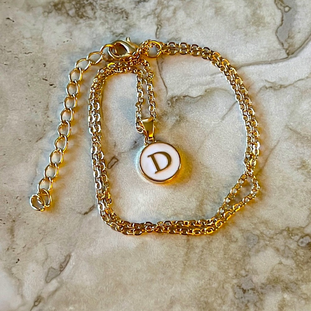D Letter Necklace